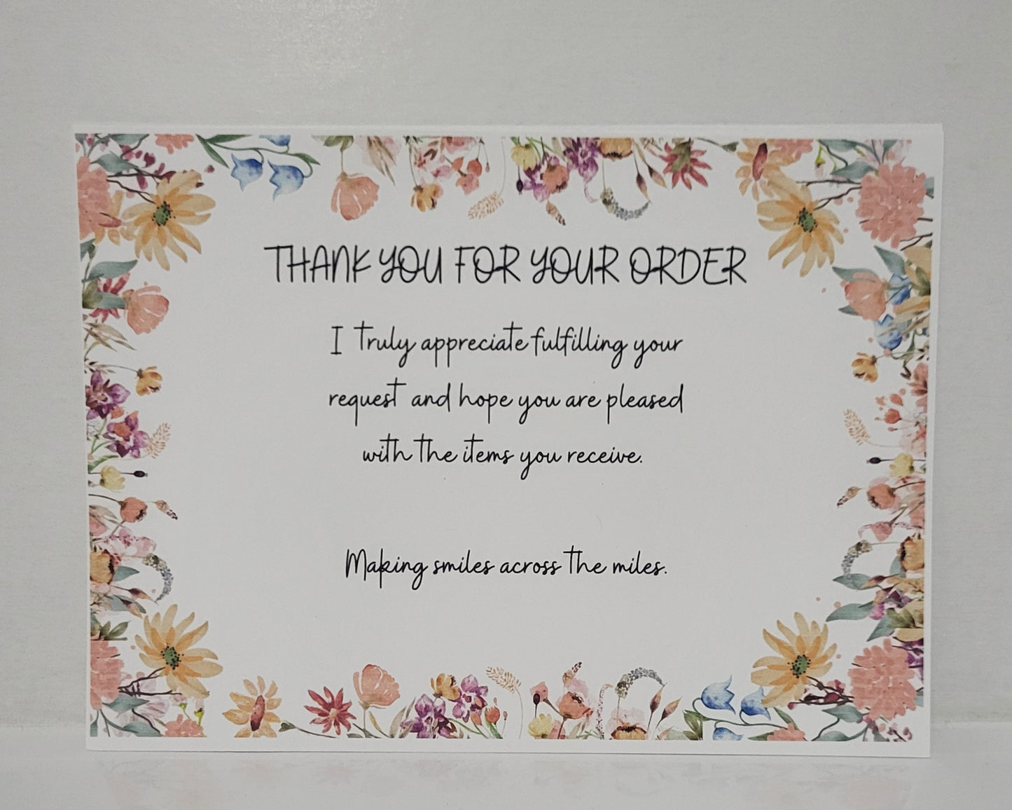 Customizable Notecards